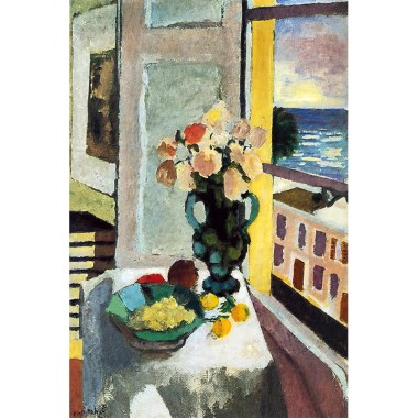Flowers in Front - Henri Matisse